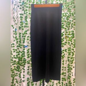 J Crew - Long Black Maxi Skirt